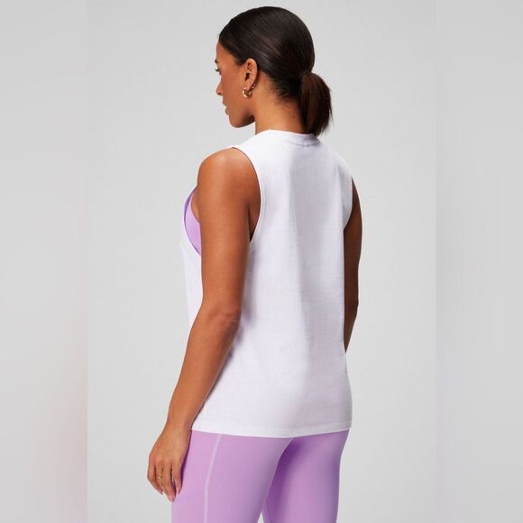 Fabletics International Women’s Day Muscle Tee Tank Size Medium NWOT - Picture 3 of 8
